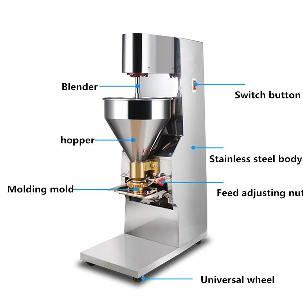 Commercial Electric Automatic Meatball Forming Machine Multi-Function Household Beef Fish Meat Ball Machine 280PCS/Min.